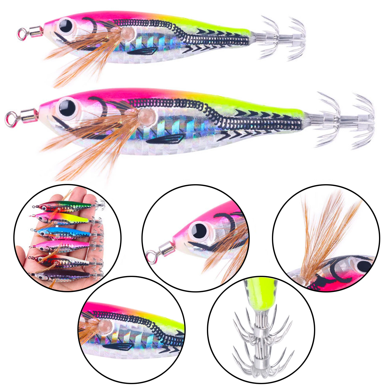 Cola luminosa para pesca nocturna