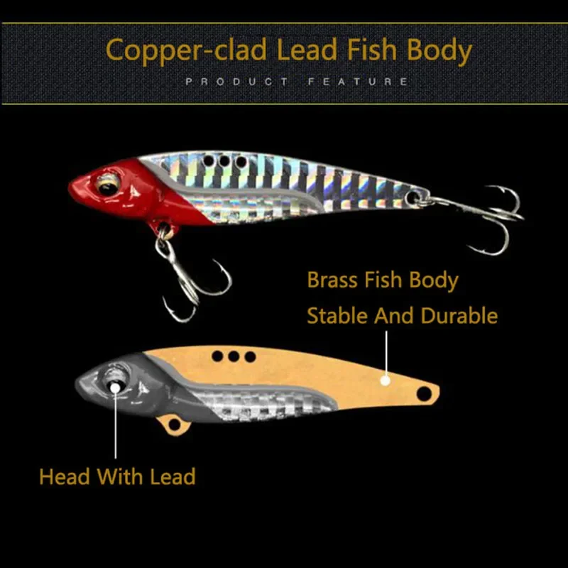 Señuelo Crankbait VIB Spinner hundidor - imagen 2