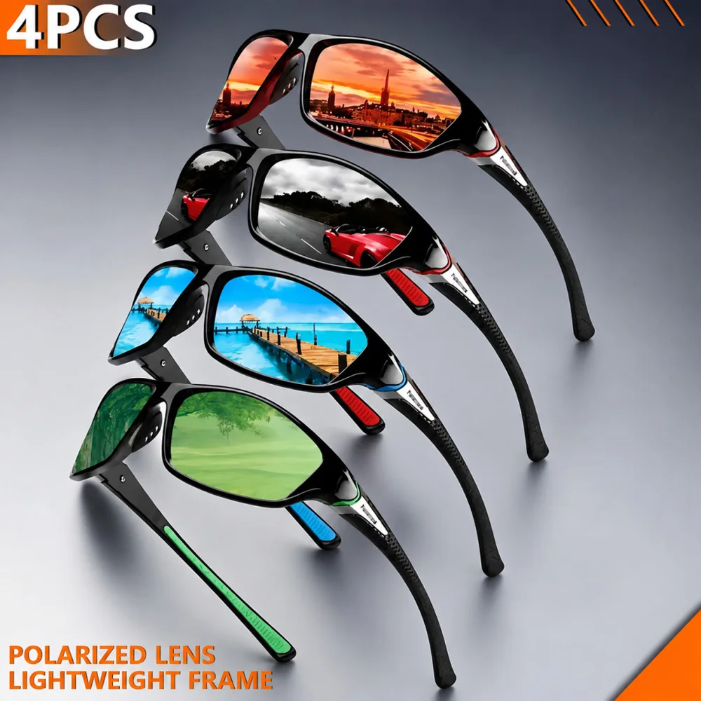 Lente polarizada y diseño deportivo para pesca