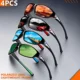 VIKINGAR Gafas polarizadas pesca – UV400 antideslumbrantes espejo azul - imagen 3