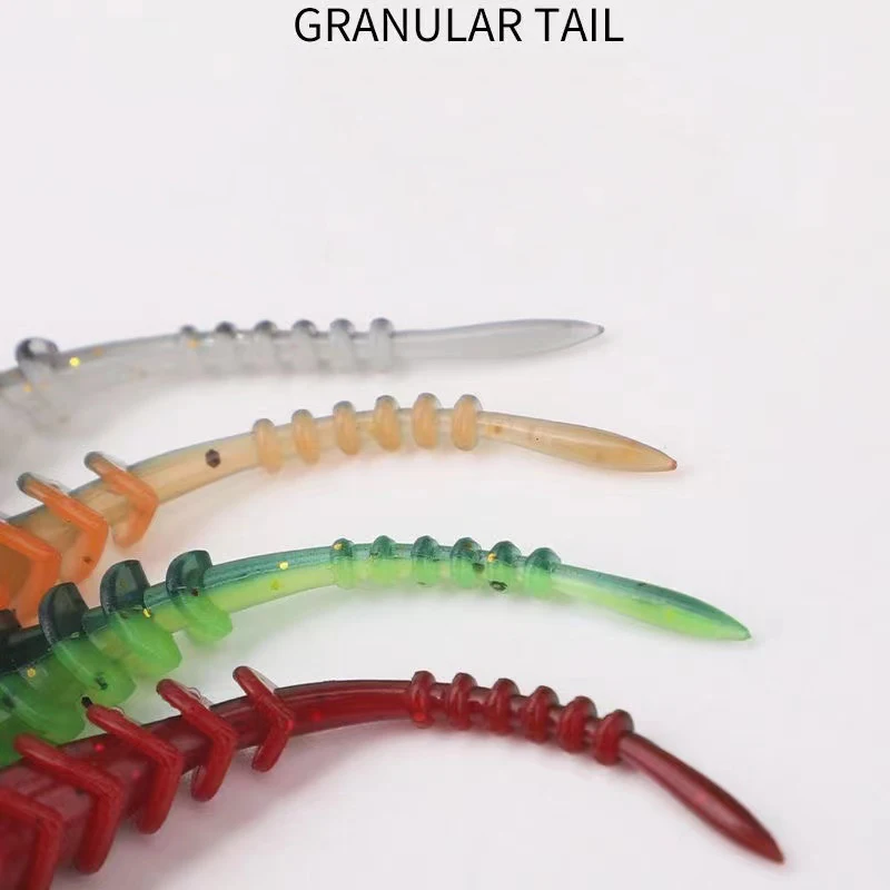 Haimailuo Swimbait oruga 61mm – Señuelo blando de vinilo - imagen 5