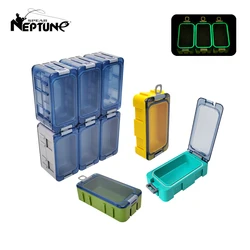 Caja organizadora de accesorios de pesca compartimentos