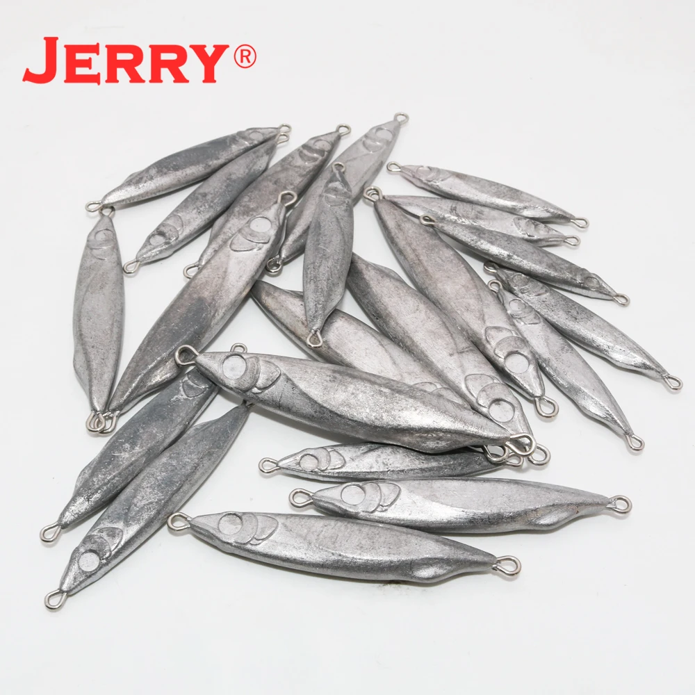 Señuelo Jig Metálico Jerry Pike para lubina en costa – sin pintar - imagen 2