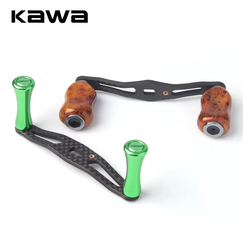 Mango de carrete fibra de carbono Kawa – Diseño chaflán 95-100 mm - imagen 2