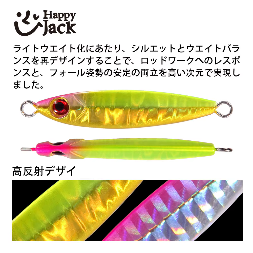 HAPPYJACK Micro Jig Metal Shore Casting – Cebo Artificial - imagen 4