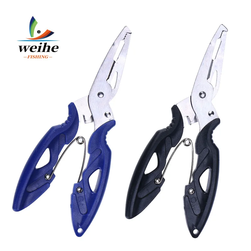 Alicates de pesca WEIHE en acero inoxidable, vista general de la herramienta