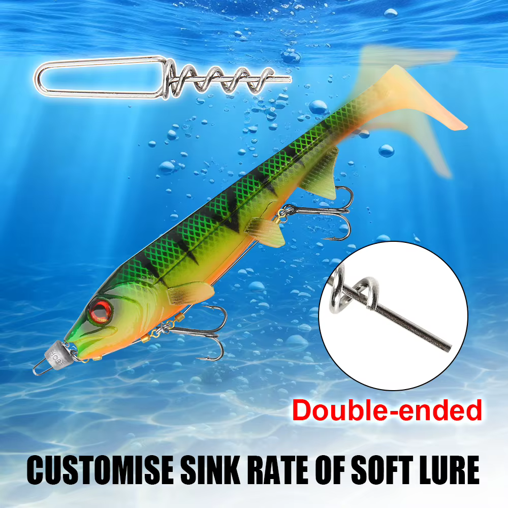 Spinpoler Anzuelo Triple Lastrado con Anilla para Vinilo y Swimbait - imagen 5