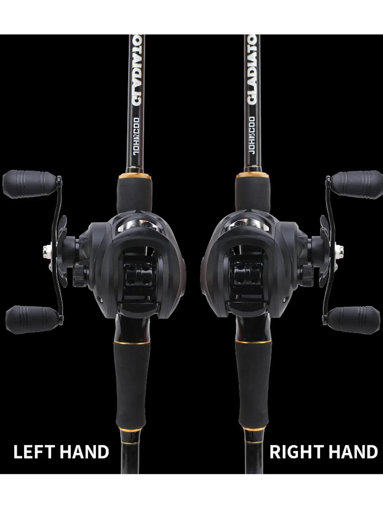 Carrete Baitcasting de Metal Ambidestro 7,2:1 con Freno Magnético - imagen 5