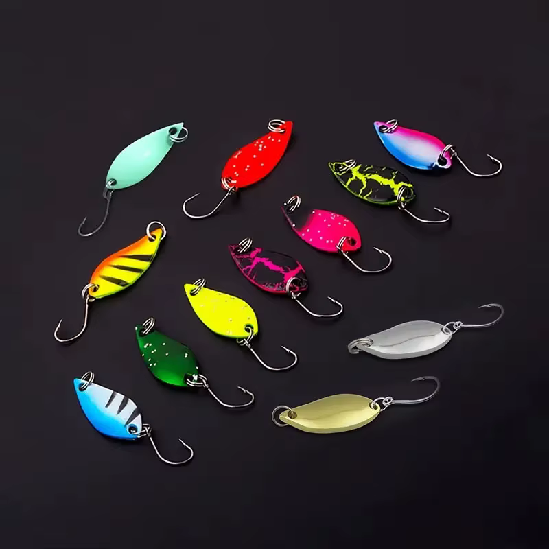 Señuelos Cuchara para Pesca en el Mar con Anzuelo Triple - imagen 5