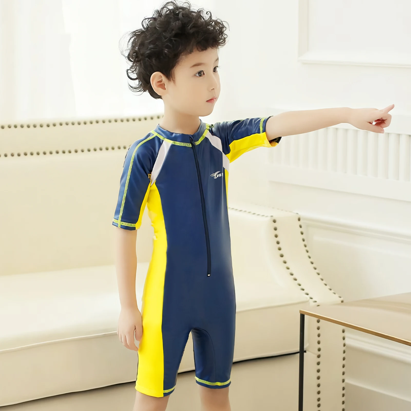 Traje de baño para snorkel y playa en niños