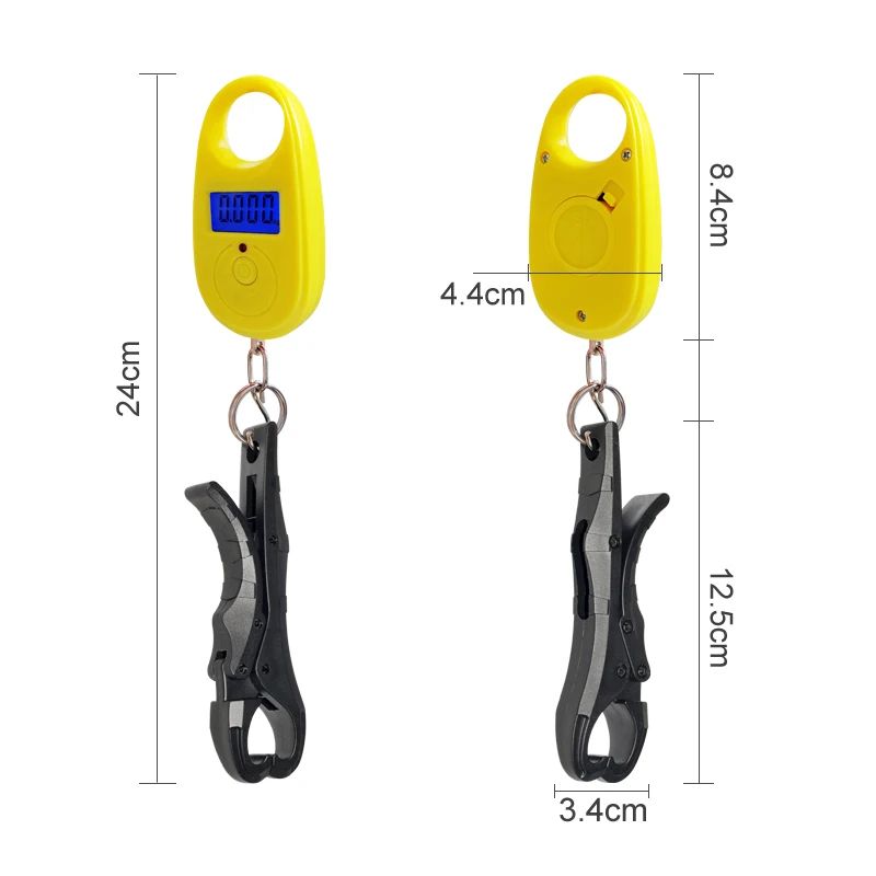 Agarre de pesca con báscula digital mini plástico ligero - imagen 4