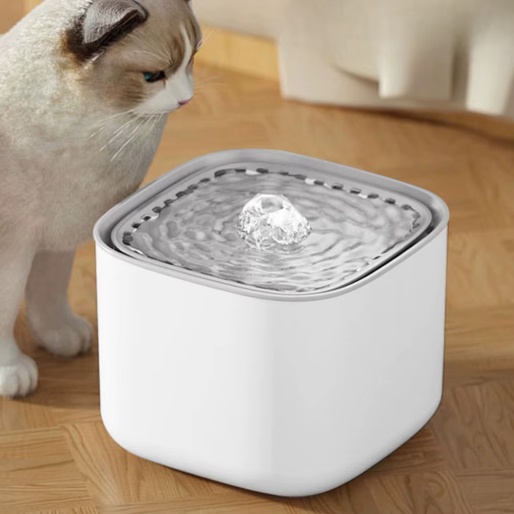 Fuente de agua automática para gatos con filtro USB silencioso - imagen 2