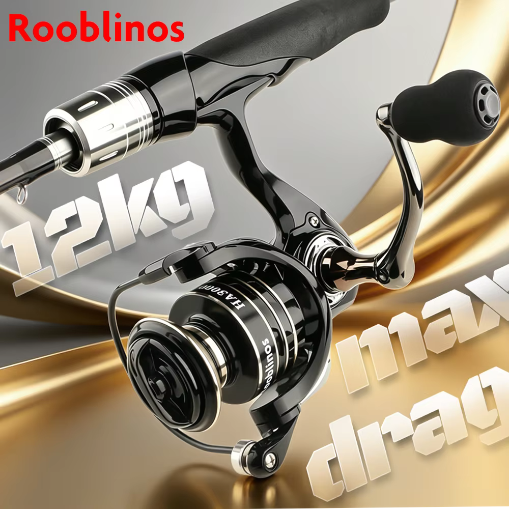Rooblinos HA – Carrete Spinning Ultraligero con Freno Potente - imagen 5