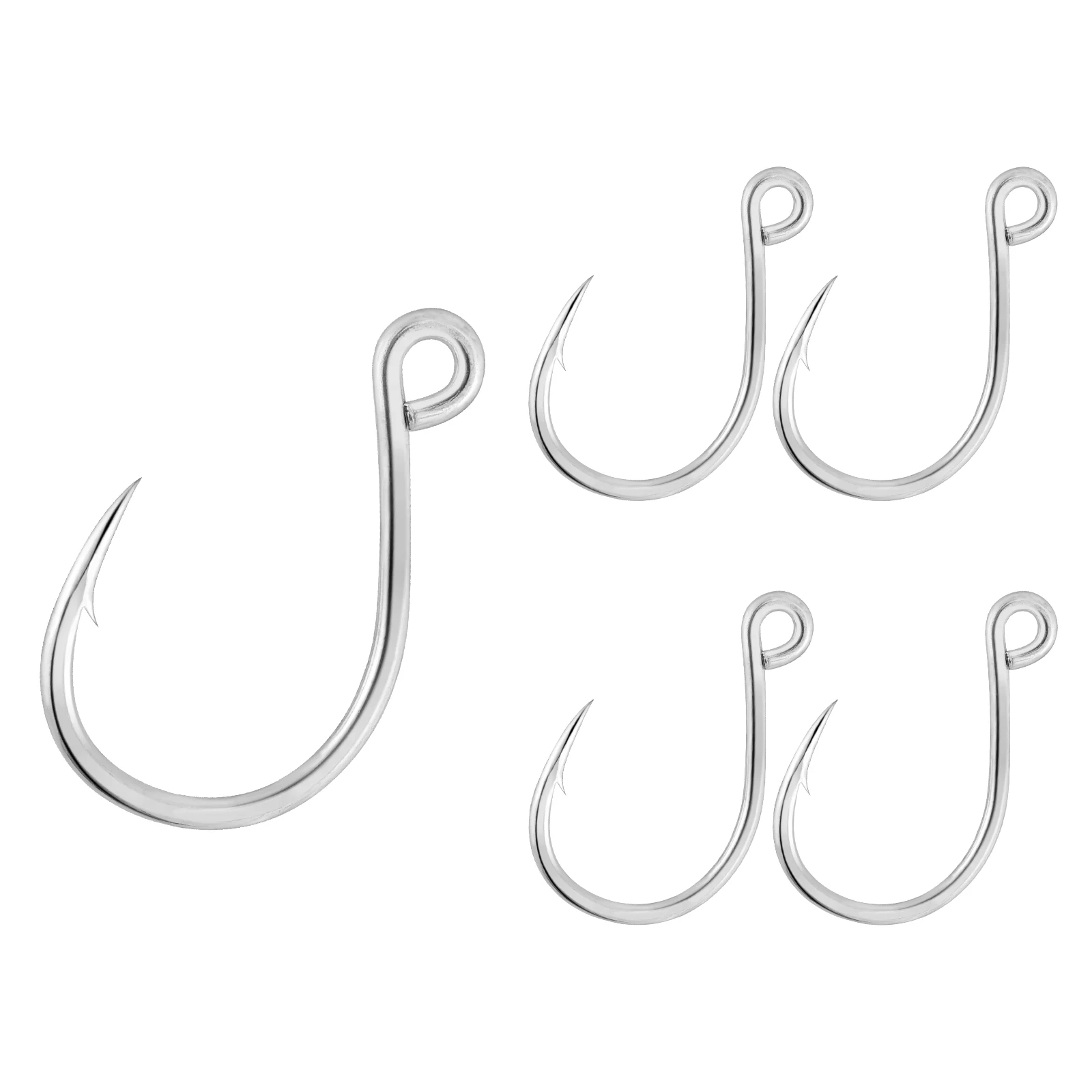 Anzuelo de repuesto para pesca 9/0 inline ojo grande