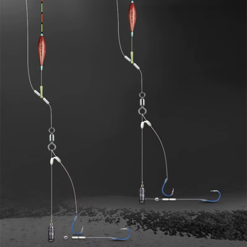 Aparejos de feeder para carpa – Anzuelos líder con plomo - imagen 5