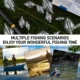 Flotadores rellenables transparentes ajustables con agua para pesca - imagen 5