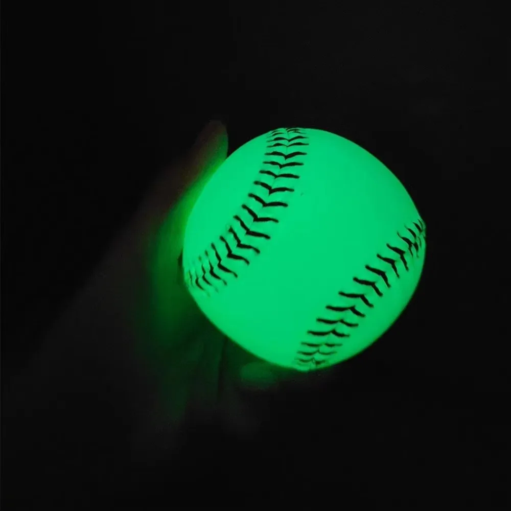Balón de béisbol noctilucente de PVC luminiscente para entrenar - imagen 5