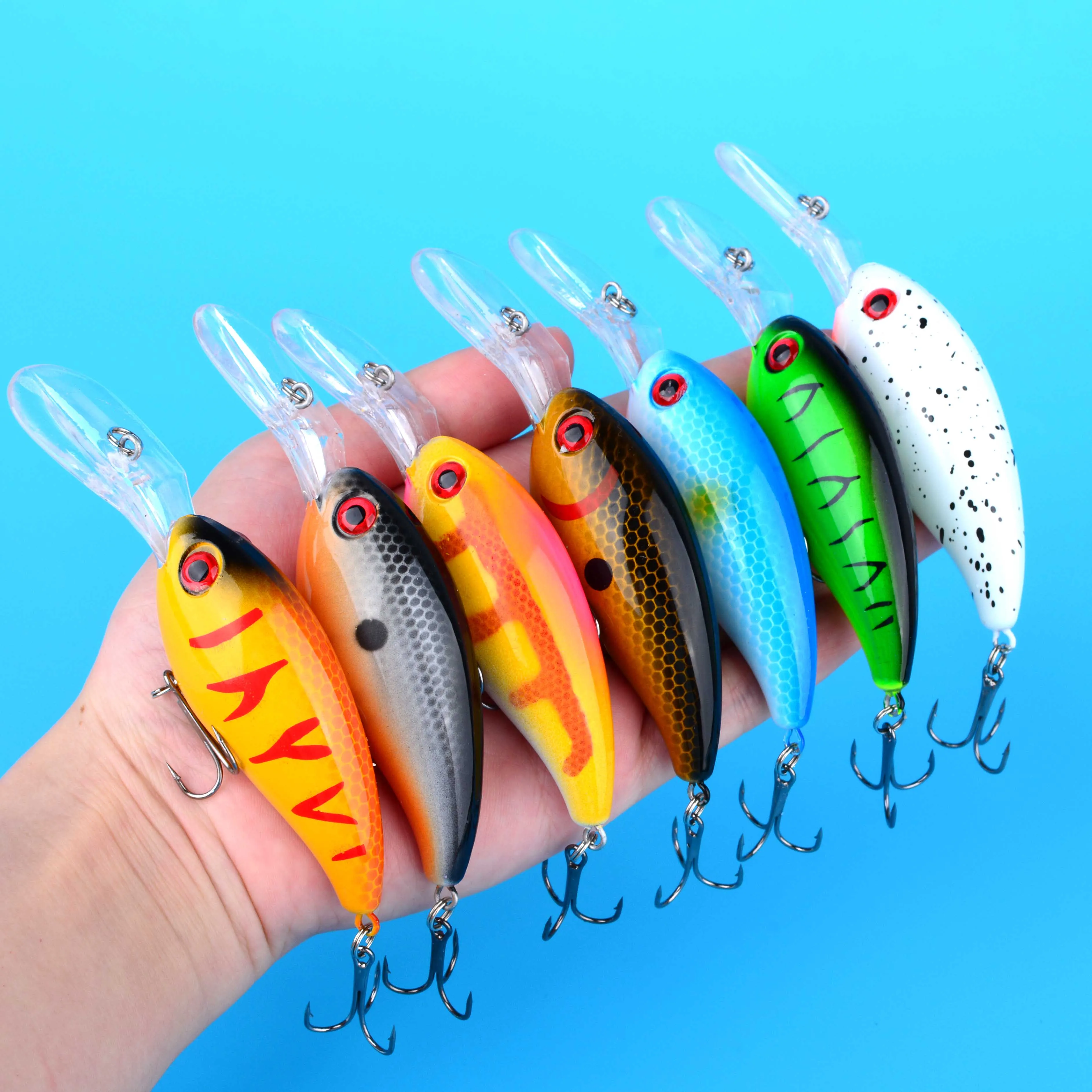 Cuerpo del señuelo tipo minnow crankbait