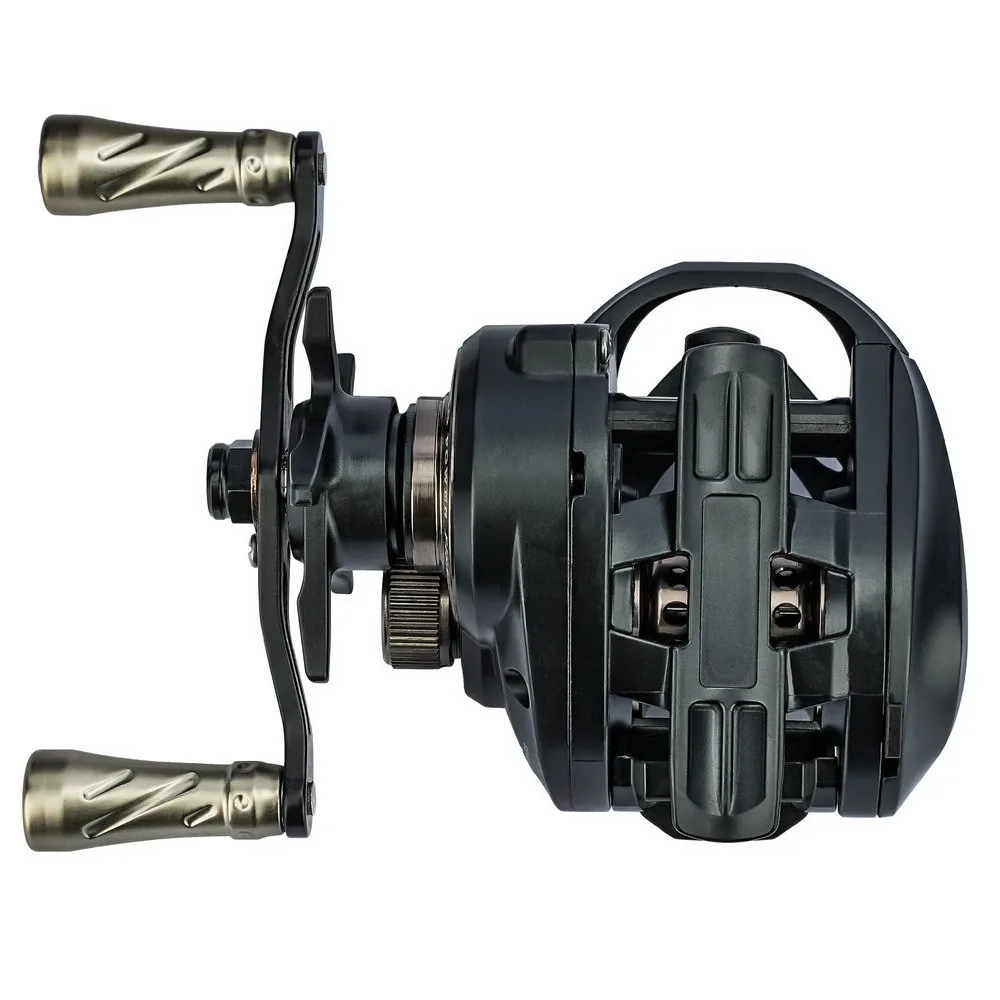 Carrete de pesca con freno magnético y arrastre ajustable - imagen 5