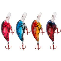 Crankbait Crawdad 12g Señuelo Lubina Jerkbait ABS – Larga Distancia