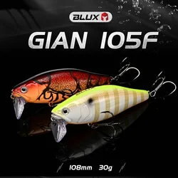 Blux Gian 105F – Señuelo Minnow de Superficie para lucio agresivo