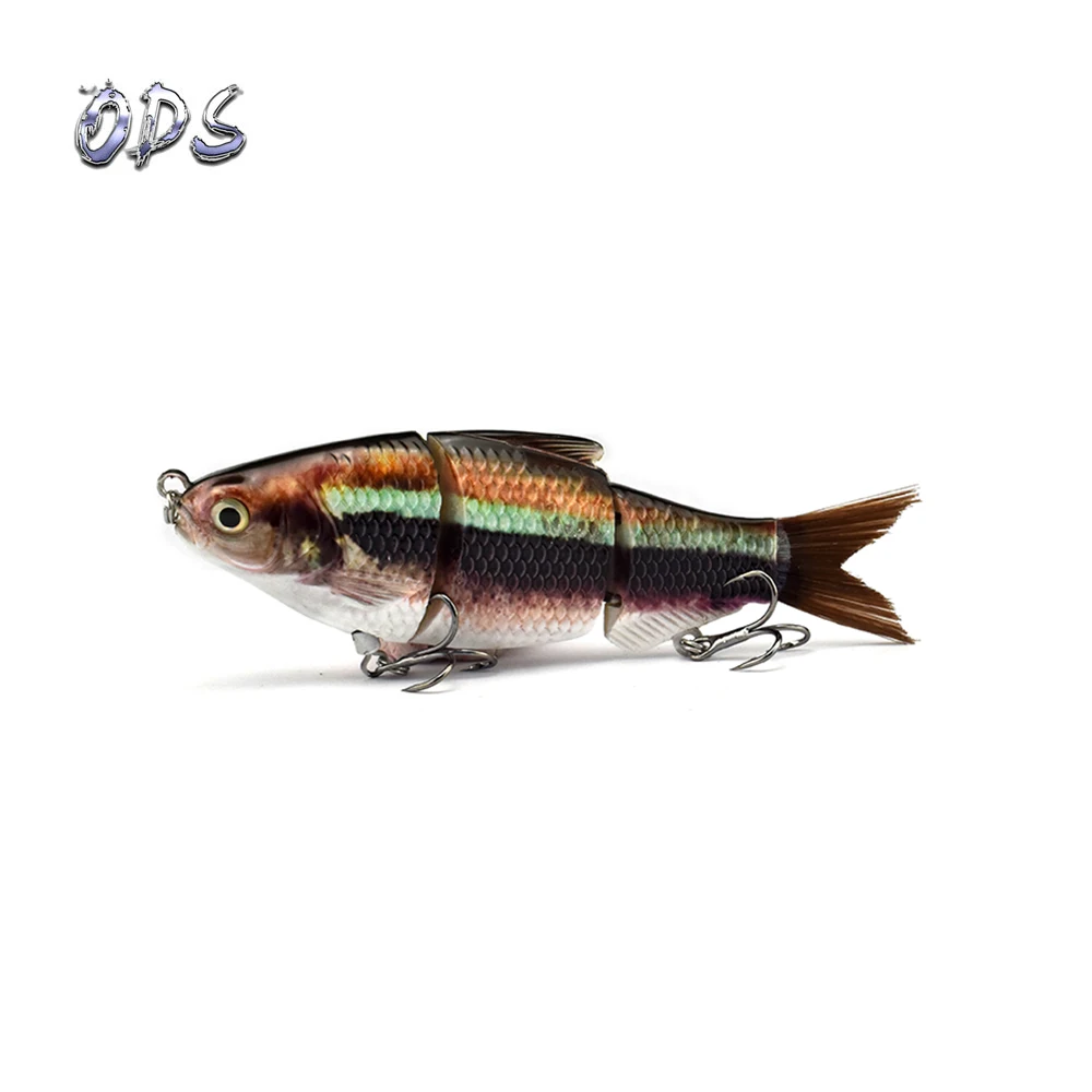 Señuelo shad artificial multiarticulado de hundimiento lento - imagen 3