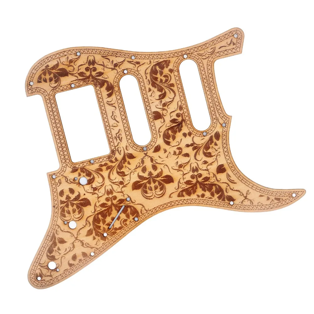 Protector de guitarra eléctrica de madera premium para ST - imagen 5