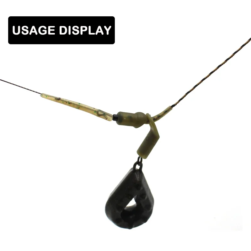 Juego carpa Run Rig Heli Chod – Anillos, clips y cuentas de goma - imagen 5