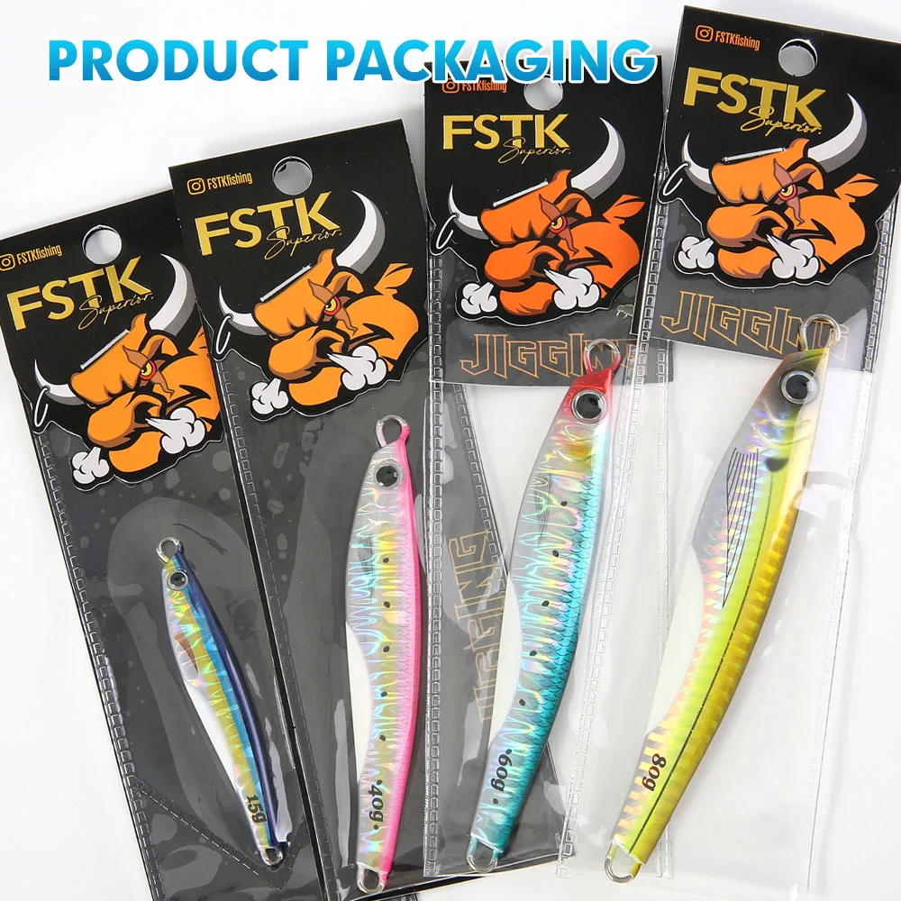 FSTK Señuelo para Lubina Jugulou – Jig de Fundición Larga 15-80g - imagen 3