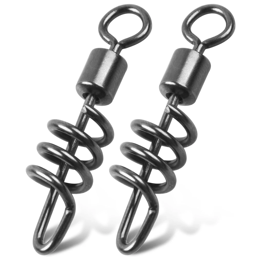 Broches Giratorios Acero Inoxidable – Clips Rápidos para Señuelos
