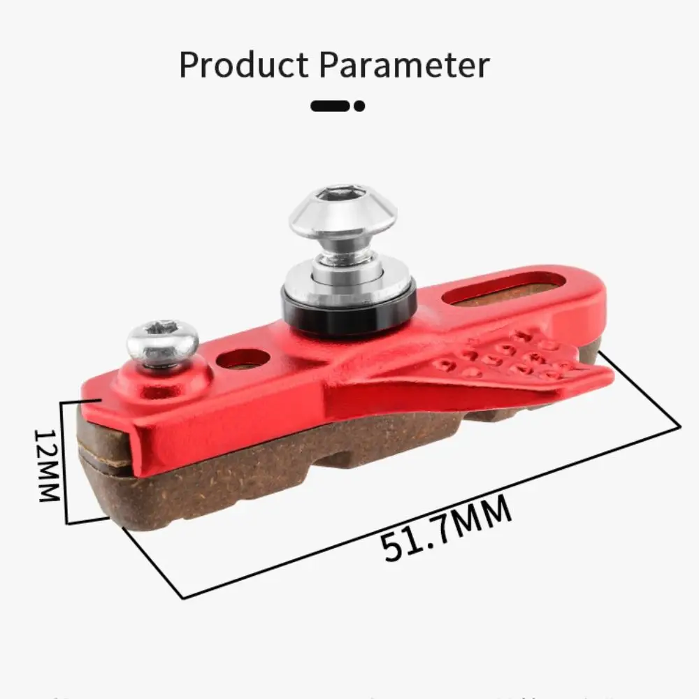 Pastillas de freno de bicicleta para llantas de aluminio - imagen 2