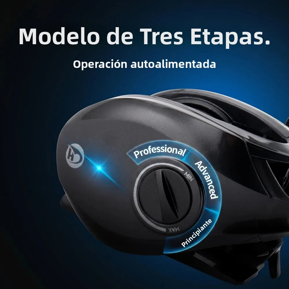 Carrete ultraligero BFS Huidiao TRAILSEEKER D1 sin juego para lubina - imagen 5