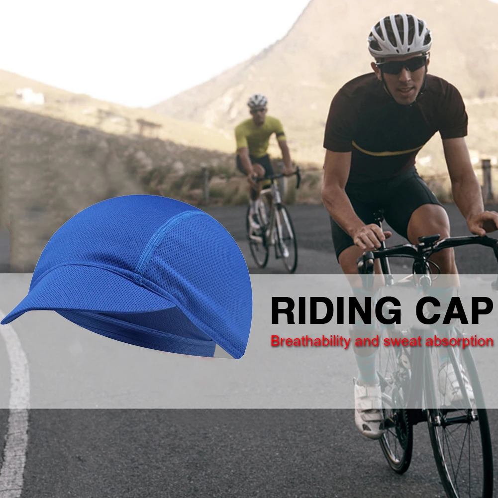 Gorra de ciclismo secado rápido con malla elástica de verano - imagen 2