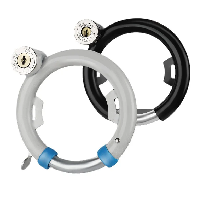 Candado antirrobo circular para bicicleta de montaña resistente - imagen 3