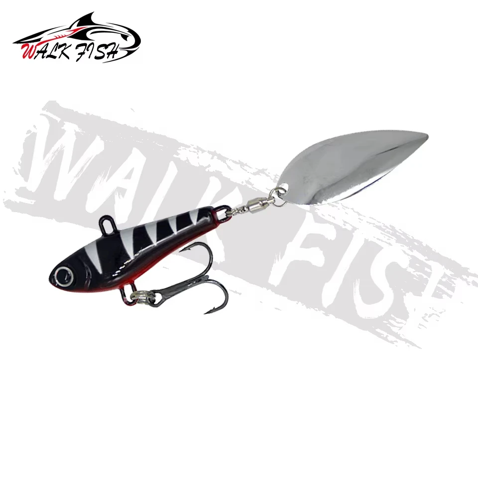WALK FISH VIB — Señuelo VIB con cabeza de jig metálica para pesca - imagen 3