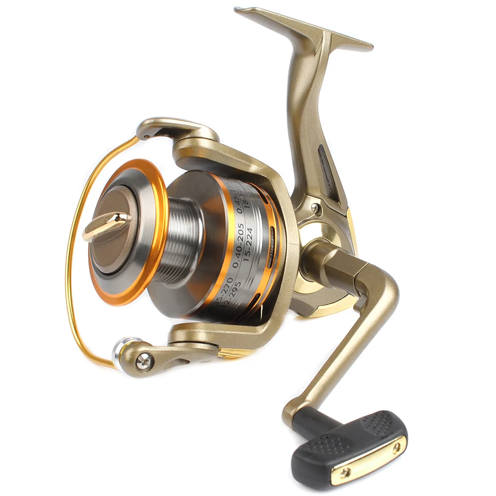 Carrete de pesca giratorio 5.4:1 y 7+1BB