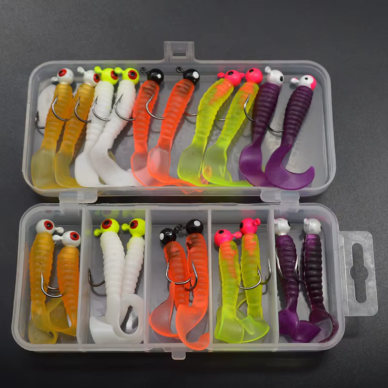 Kit Cabeceras Jig Head con Vinilos para Principiantes - imagen 4