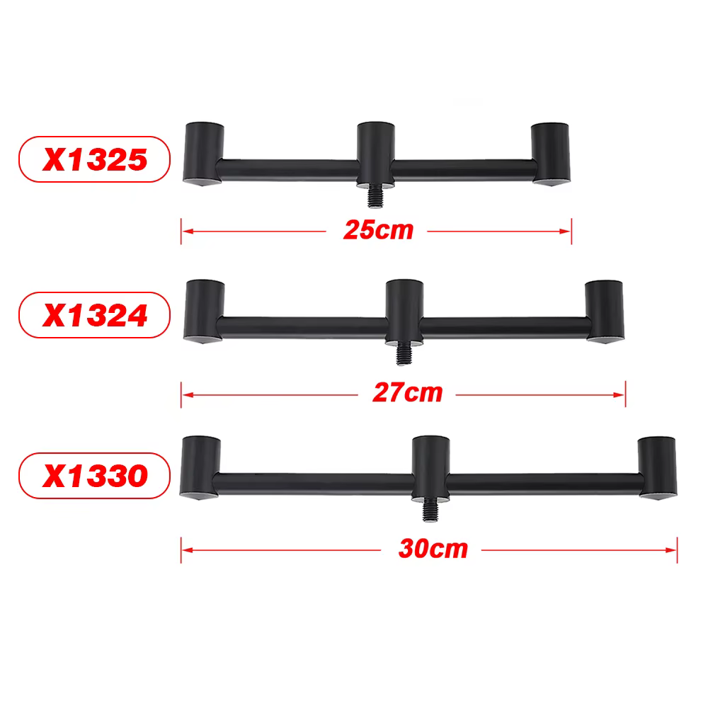 Soporte de aluminio para 3 cañas de pescar – Portacañas organizador - imagen 5
