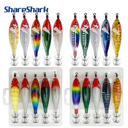 ShareShark Señuelos Fosforescentes para Calamares y Pulpos