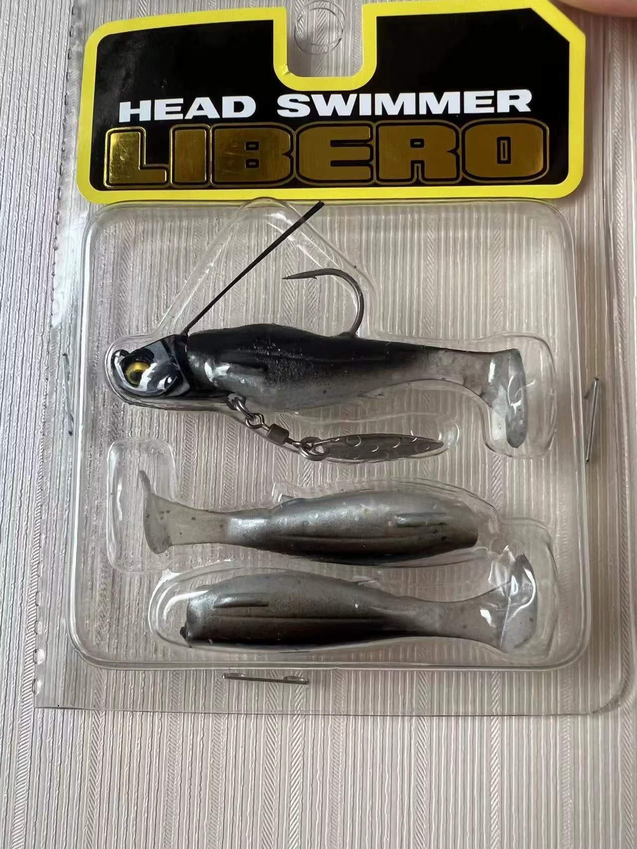 Anzuelo Jig Head con cabeza de plomo Luretv Raid Same Style - Vinilo T-tail 5g 7g - imagen 3