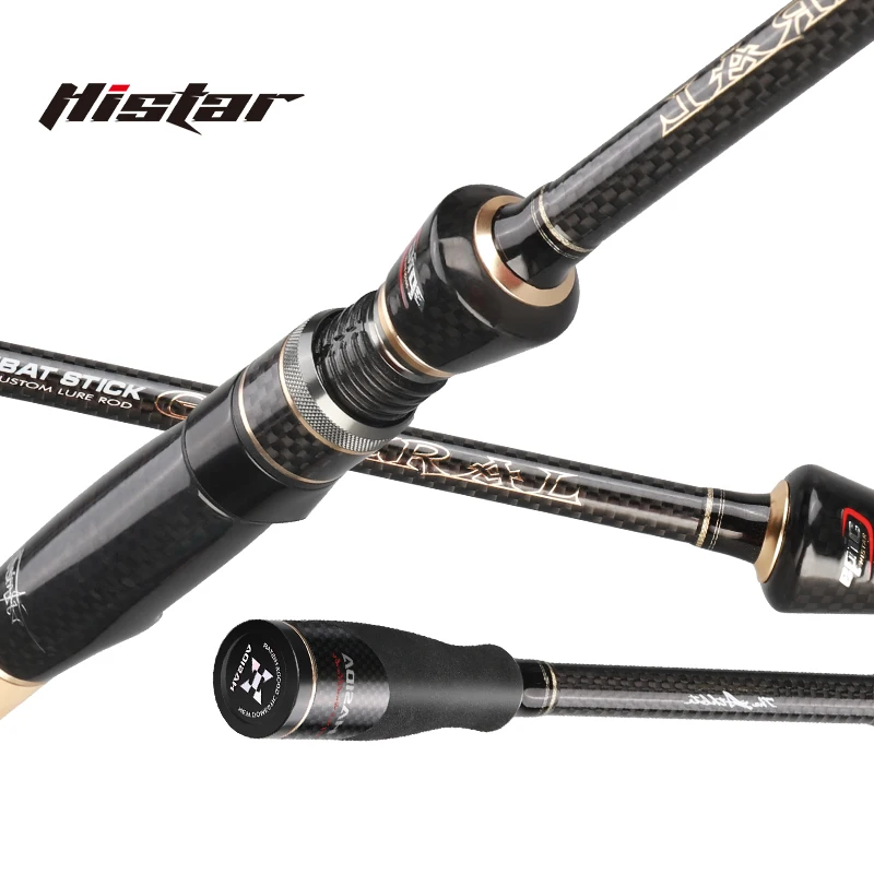 Histar General Caña de Pescar Carbono 4 Ejes Acción Rápida 2,46m - imagen 5