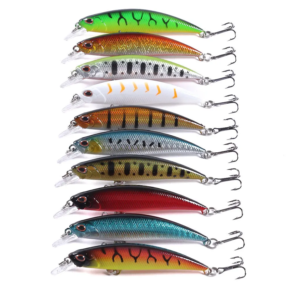 Señuelo Minnow Wobbler Swimbait duro para trolling – pesca artificial - imagen 3