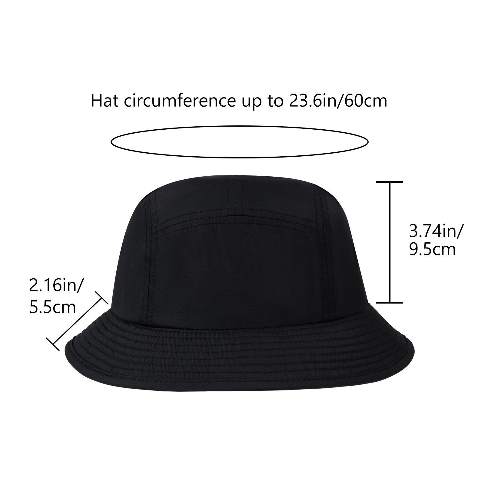 BASSDASH FH13 Sombrero de pesca UPF50+ plegable resistente al agua - imagen 2