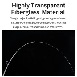 FISHINGFANS RANCY 2.0 caña ultraligera UL fibra de vidrio sensible