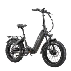 Bicicleta eléctrica plegable TTGO F6 Boost terreno freno hidráulico