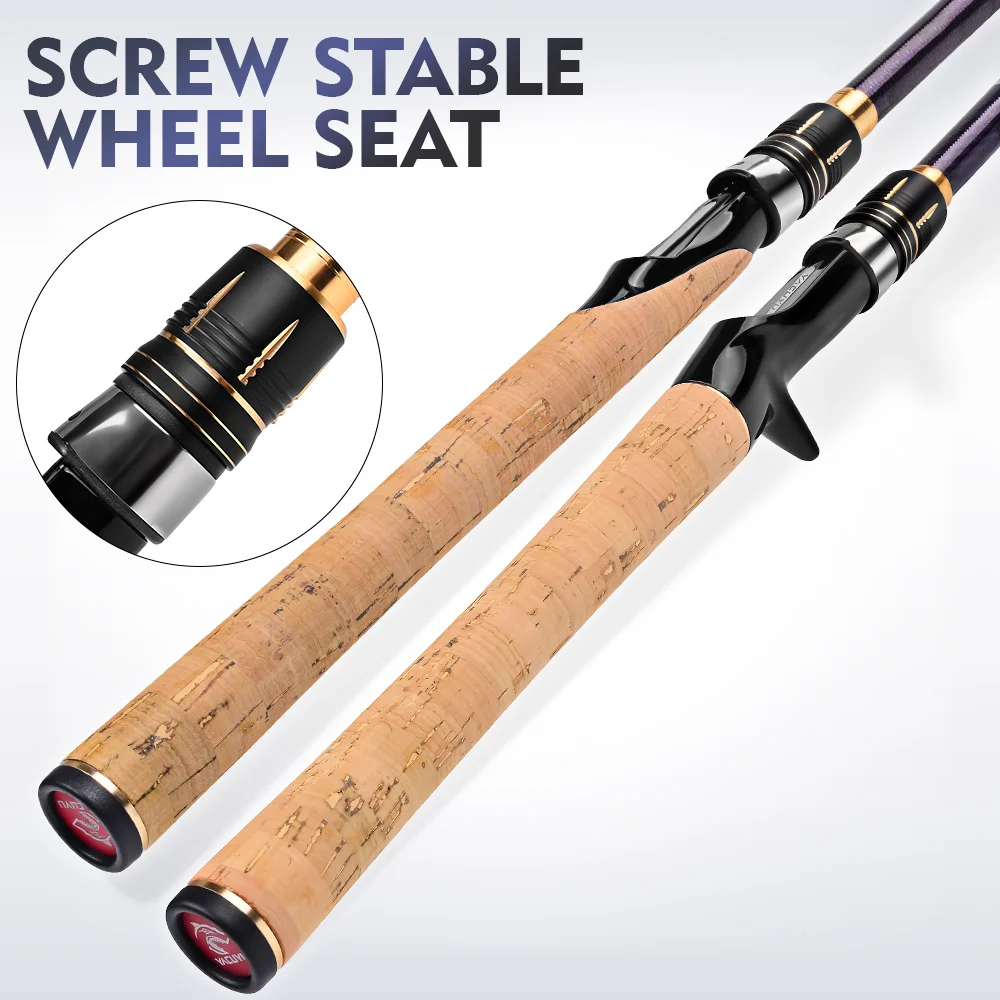 Caña Proberos fibra de carbono para spinning y casting desde barco - imagen 3