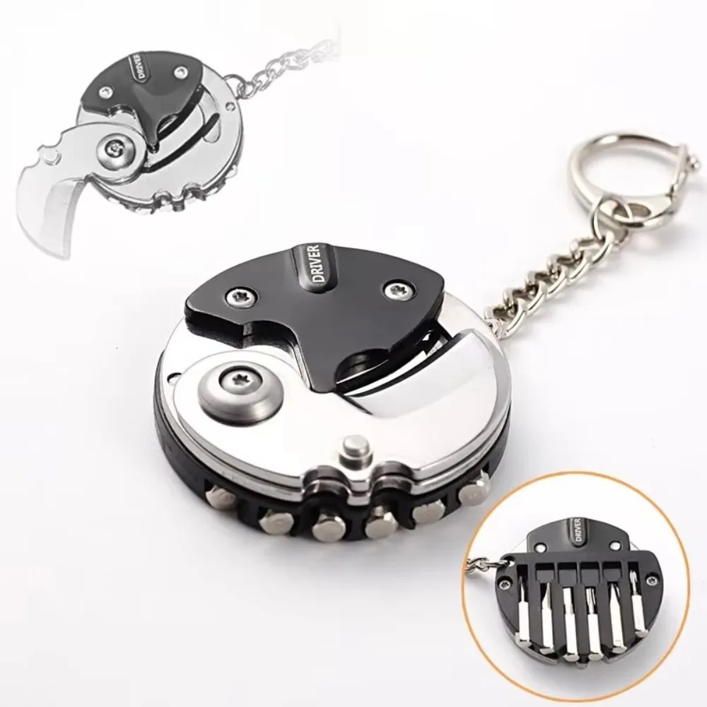 Destornillador portátil multiusos inox con colgante plegable - imagen 5
