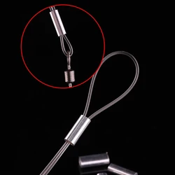 FishTrip Mangas de engarce de aluminio - para monofilamento y líder