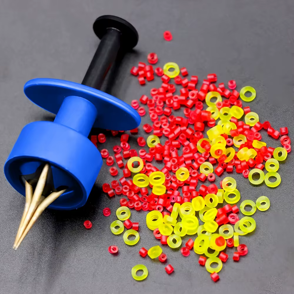 Herramienta profesional de cebado con pellets para anzuelos de carpas - imagen 5