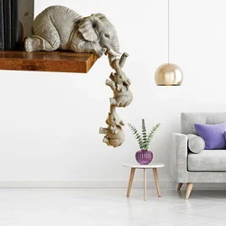 Figura elefante en resina - Decoración náutica para el hogar y salón